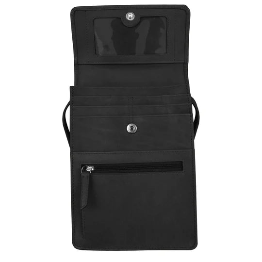 ILI 6824M Large Organizer On String Black