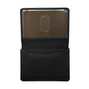 ILI Pebble Leather Flap Card Case 7011