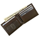 ILI Men's Premium Leather Front Pocket Bifold Wallet 7602