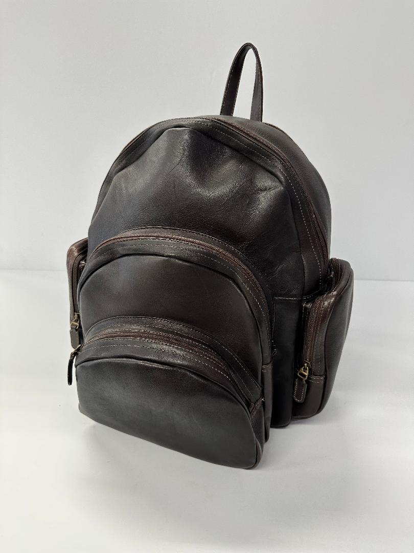 cortez leather backpack NLDA Passage 2 Expandable Leather Backpack 765-567