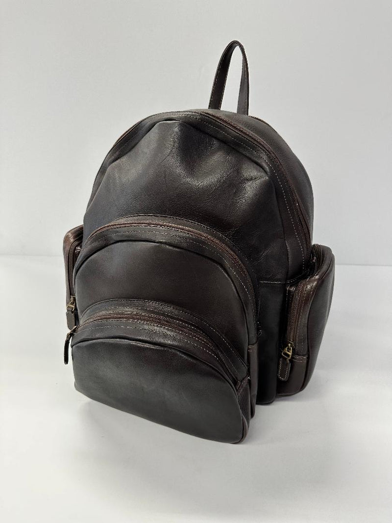 NLDA Passage 2 Expandable Leather Backpack 765-567