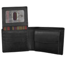 ILI Men's Bifold with Coin Pocket 7762 Black