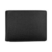 ILI 7777 Men's Bifold Euro Wallet Black