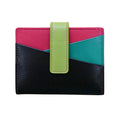 ILI 7803 Mini Asymetric RFID Leather Card Wallet with Tab
