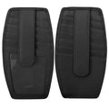 ILI Double Sided Card Holder with Side Zip Pocket 7804
