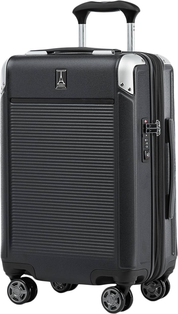 Travelpro Platinum Elite HARDSIDE Carry-ON Expandable Spinner Black 409209101