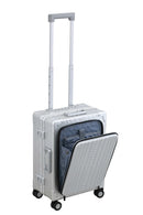 Aleon 21" Front Pocket Aluminum International Carry-On 2155-FF Platinum