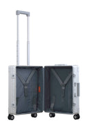 Aleon 21" Front Pocket Aluminum International Carry-On 2155-FF Platinum