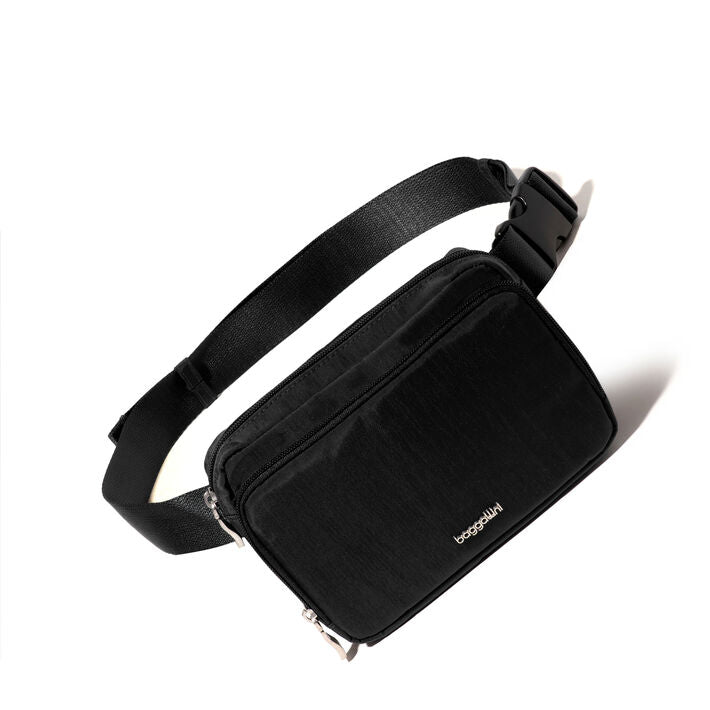 Baggallini Modern Belt Bag Slim BEB898 Black