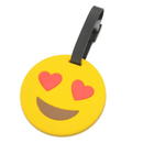Voltage Valet Heart Eyes Emoji Luggage Tag EM111-HT