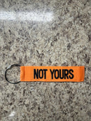 Tags for Bags "Not Yours" Tude Luggage Tags