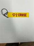 Tags for Bags "Love 2 Cruise" Tude Luggage Tag