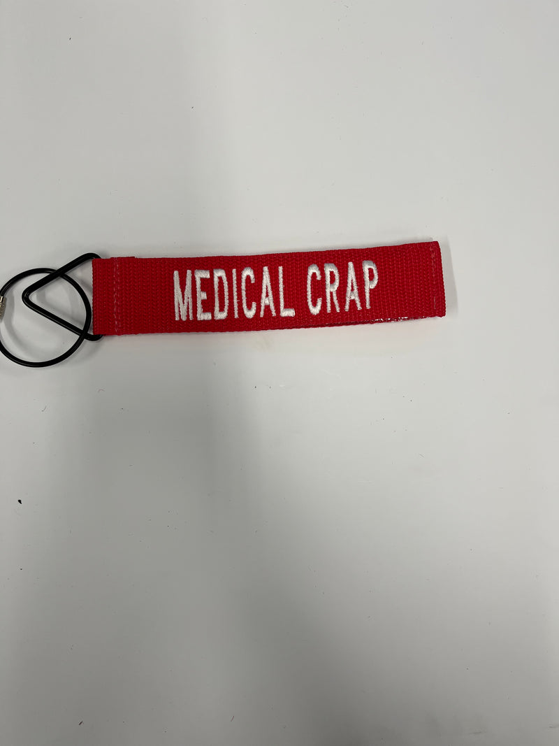 Tags for Bags "Medical Crap" Tude Luggage Tag
