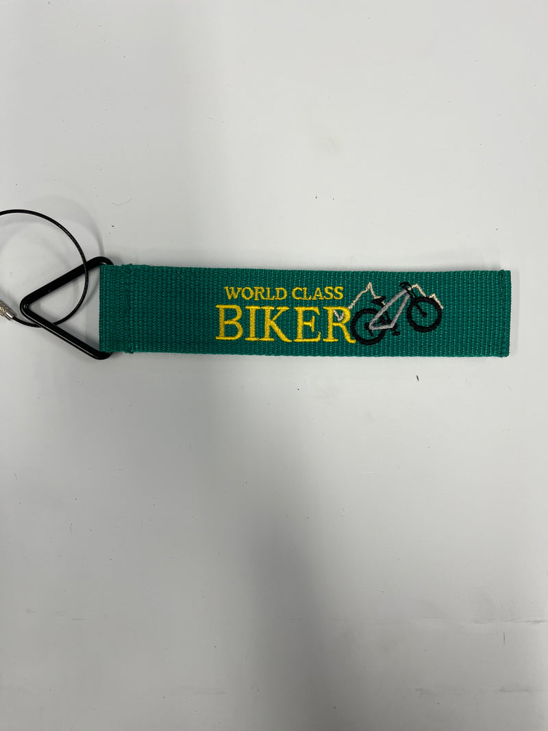 Tags for Bags "World Class Biker" Tude Luggage Tag