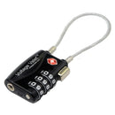 Voltage Valet TSA Cable Combination Lock TSA719
