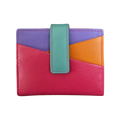 ILI 7803 Mini Asymetric RFID Leather Card Wallet with Tab
