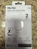 PhunkeeTree Micflip Anti-Loss Smart Tag 2 Pack 2dtrak