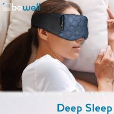 Lewis N Clark BeWell Big Wrap Eye Mask B518 Blue