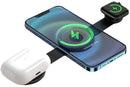 TechTrendz Mini 3 in 1 Magnetic Charger 1501 Black