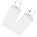 Voltage Valet Cruise Luggage Tags 2 Pack TLT-031 Clear