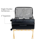 Arlo Skye New Top-Load Expandable Trunk Large 30-T-E-BK Black
