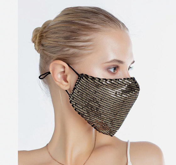 Funky Rico Sequin Face Masks MASK-24