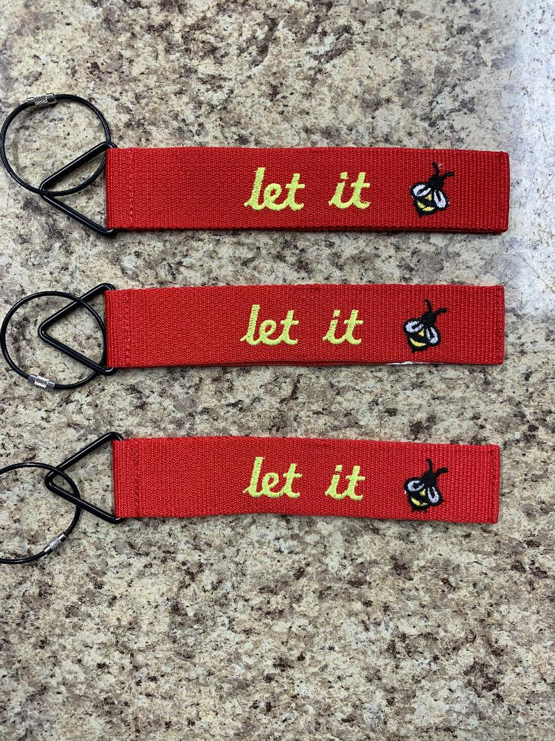 Tags for Bags Tude Tags "Let it Bee" 3-Pack Luggage Tags