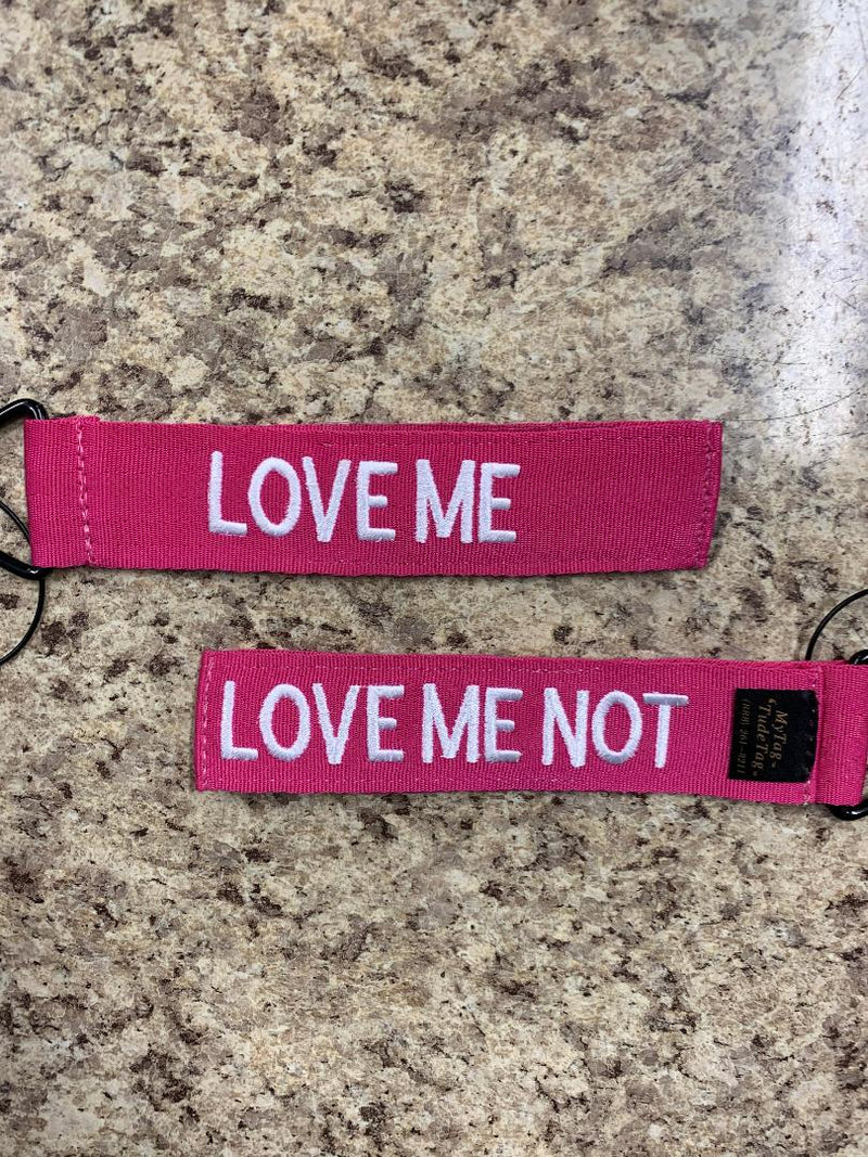 Tags for Bags Tude Tags "Love Me / Love Me Not" Luggage Tag