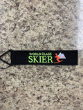 Tags for Bags Tude Tags "World Class Skier" Luggage Tags