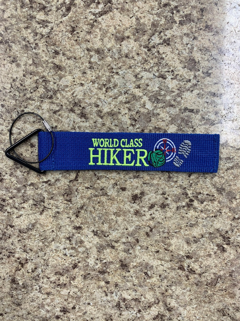 Tags for Bags Tude Tags "World Class Hiker" Luggage Tag