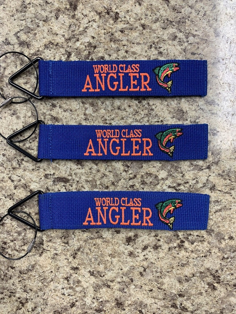 Tags for Bags Tude Tags "World Class Angler" 3-Pack Luggage Tags