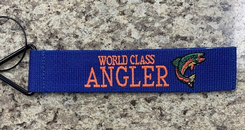 Tags for Bags Tude Tags "World Class Angler" Luggage Tag