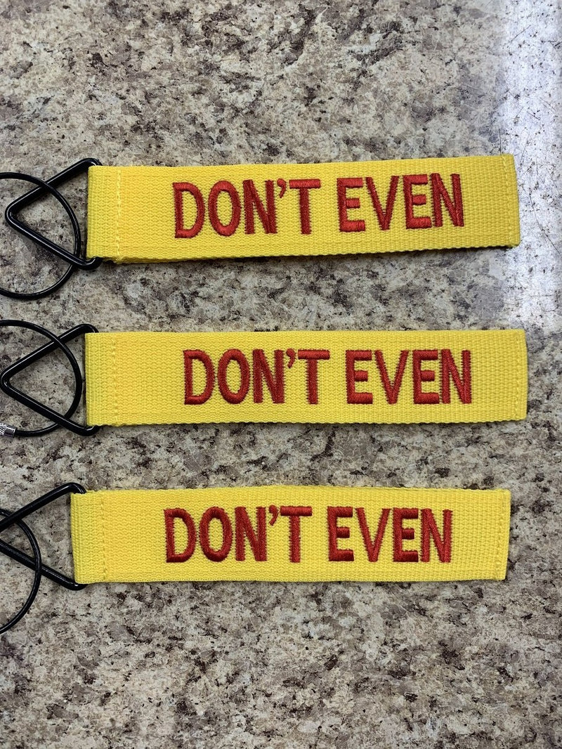Tags for Bags Tude Tags "Don't Even " 3-Pack Luggage Tags