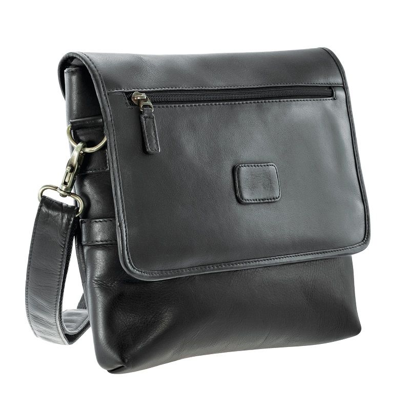 Daytreker Leather Slim Crossbody Messenger Bag 771-1609