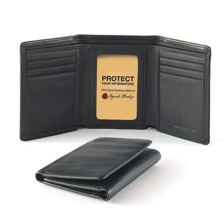 Osgoode Marley RFID Blocking Leather Trifold Wallet 1234
