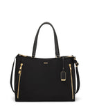 Tumi Voyageur Valetta Large Tote 146570-2693 Black/Gold