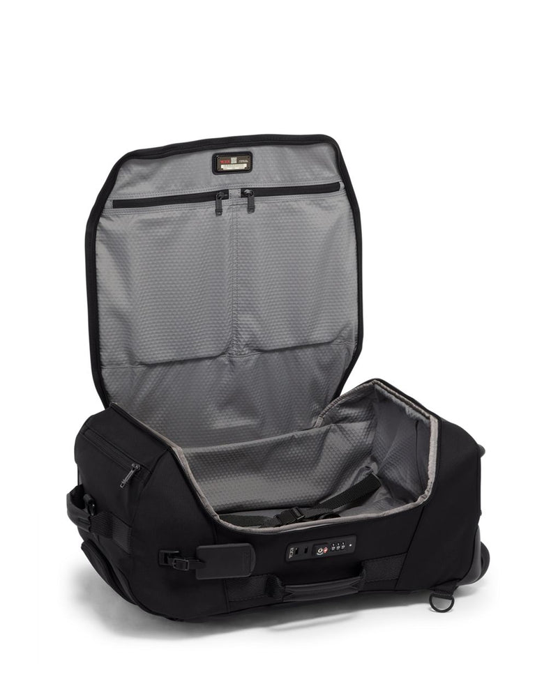 Tumi ALPHA BRAVO International 2 Wheeled Duffel Backpack Carry On 146629-1041