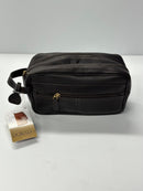 Dorado Leather Double Zip Shave Kit 765-115