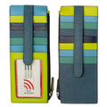 ILI RFID-Blocking Stacker Card Case With Zippered Pocket and ID window 7800