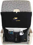 Airplane Pockets Tray Table Cover with Four Expandable Pockets 040518