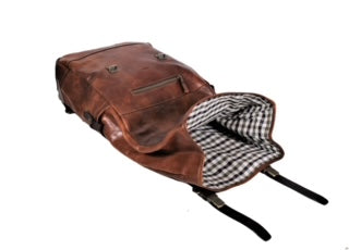 Chiarugi Old Tuscany Roll Top Backpack 54001