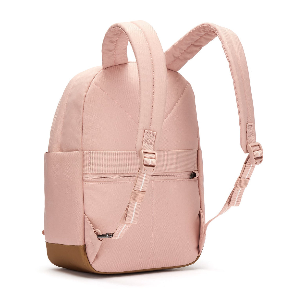 anti theft light pink leather backpack Pacsafe Go 15L Anti-Theft 35110 Tactics Collection 17 Inch making it a great Color:Yellow & Red Pole Spear Slip Tips