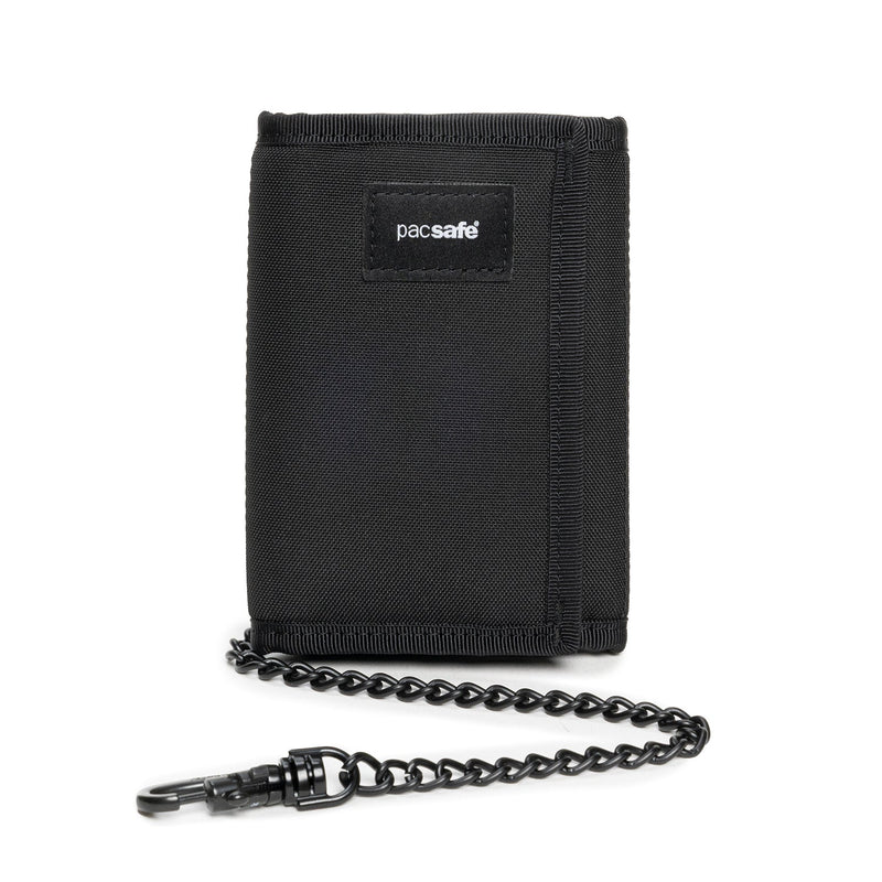 Pacsafe  RFIDsafe™ Z50 RFID Blocking Trifold Wallet with Chain 10600-100