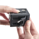 Smooth Trip Talus International Adapter Cube with Dual USB Chargers ST-E20-BLK