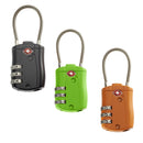 Smooth Trip by Talus TSA Accepted  Combination Cable Lock ST-LK22-Orng