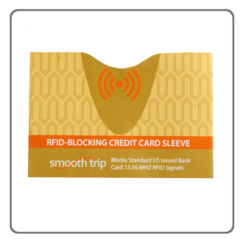 Smooth Trip by Talus RFID Blocking Credit Card Shields - 2 Pack ST-S50 Smooth Trip by Talus RFID Blocking Credit Card Shields - 2 Pack ST-S50