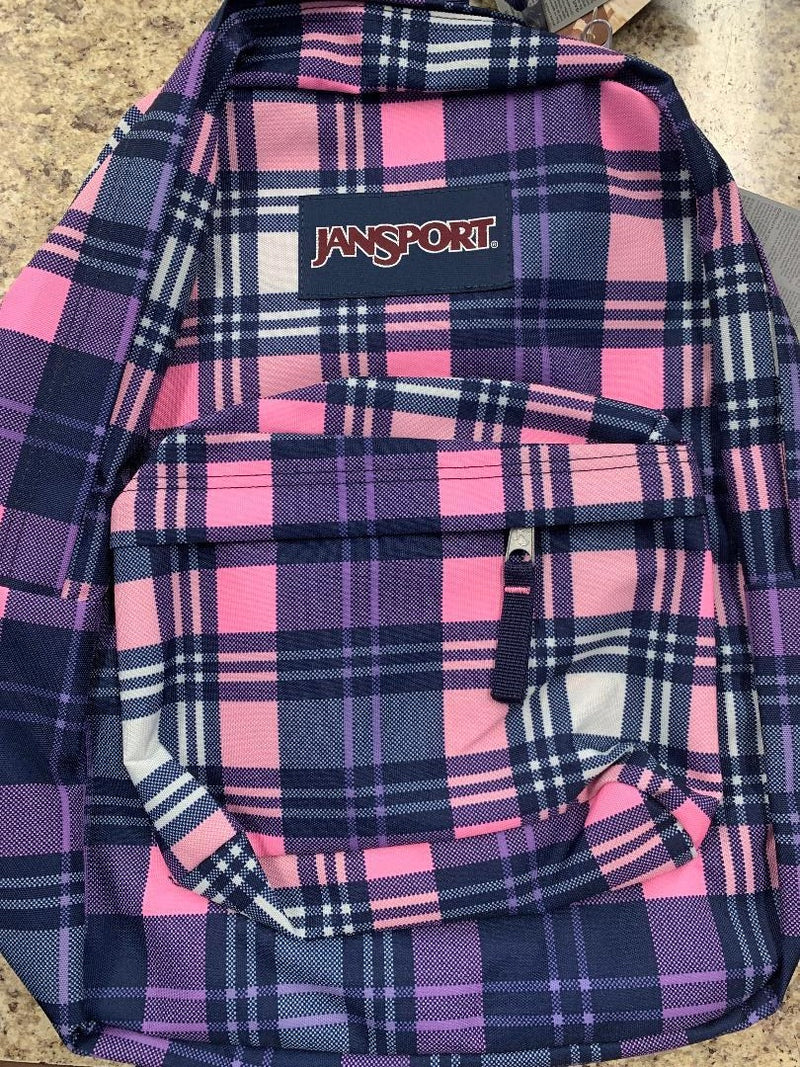 jansport plaid messenger bag Jansport T501/TWK8 SuperBreak Backpack