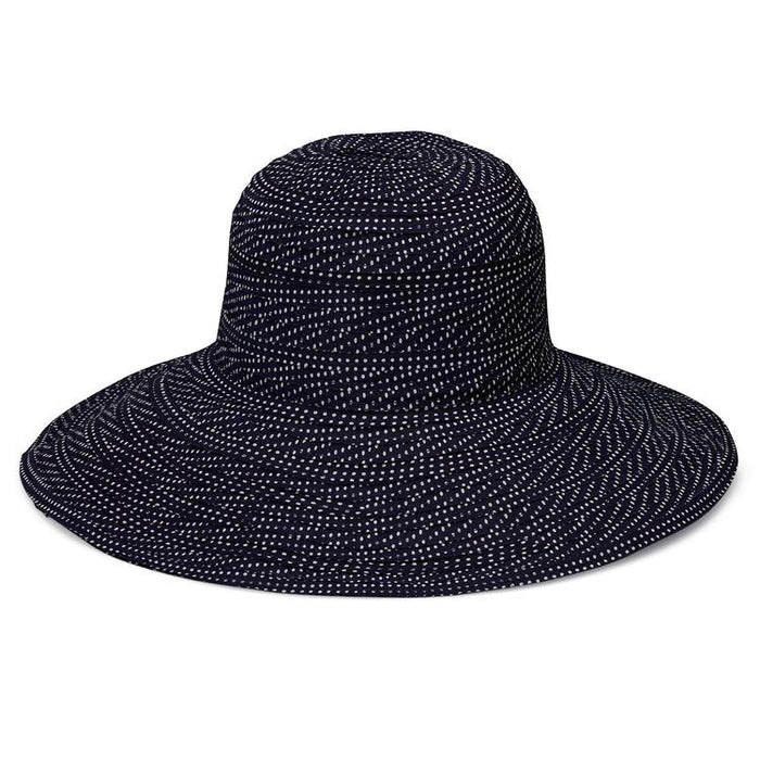 Wallaroo Scrunchie Wide Brim Packable Travel Sun Hat UPF 50+ SCR-22