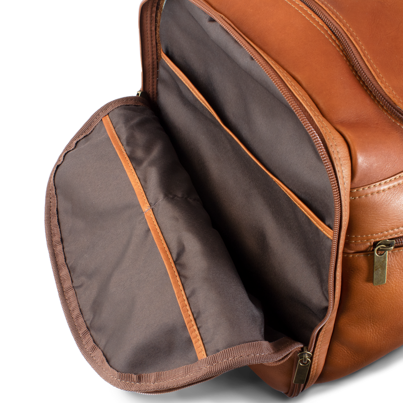 colombian leather rucksack backpack Kenneth Cole Reaction Laptop Backpack, Brown (580671E) or credit cards. Colombian Leather 22" Multi-Pocket Duffle