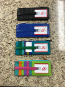 ILI RFID-Blocking Stacker Card Case With Zippered Pocket and ID window 7800